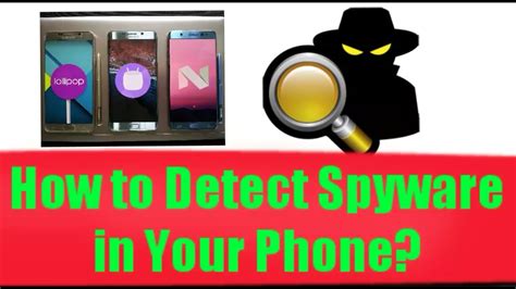 Can I scan my phone for spyware?